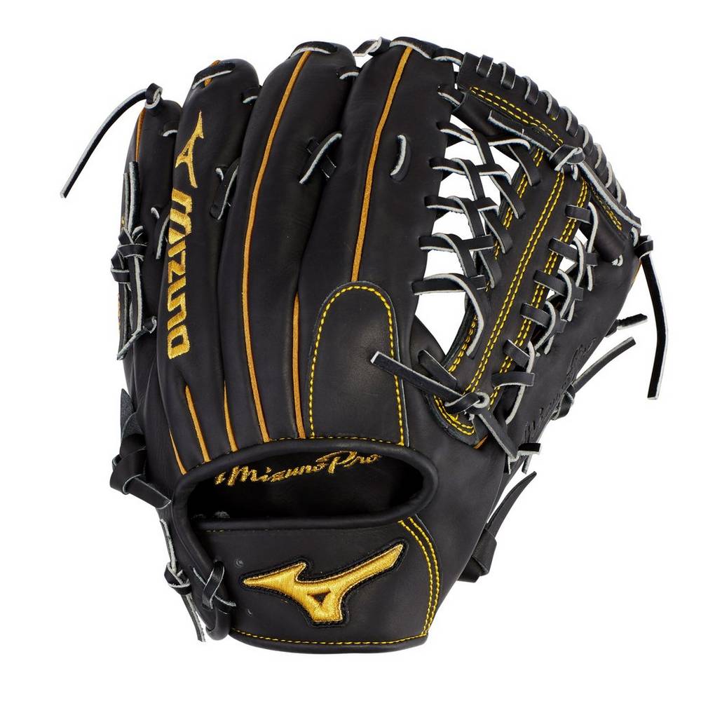 Guantes De Beisbol Mizuno Pro Outfield 12.75" - Deep Pocket Hombre Negras Baratas CXGA-32091